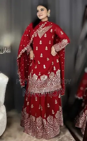 ঈদ স্পেশাল পার্টি প্রিমিয়াম সফট জর্জেট থ্রি পিস