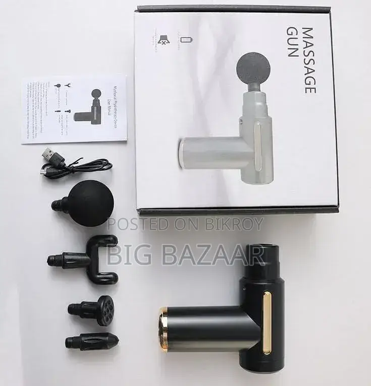 Wireless Handheld Massage Gun – এখন ঘরেই প্রফেশনাল ম্যাসাজের অভিজ্ঞতা!