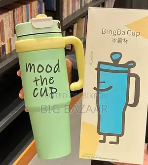 Original Bingba Cup 40oz “Mood The Cup” Insulated Tumbler
