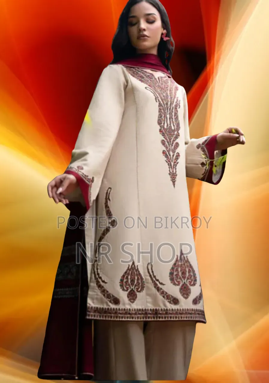 Cotton Silk Digital Print Three Piece