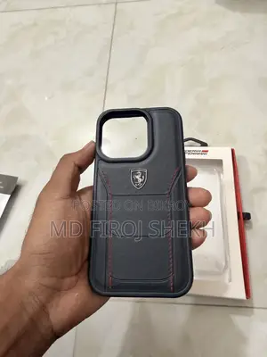 iPhone 14 Pro Ferrari Leather Case