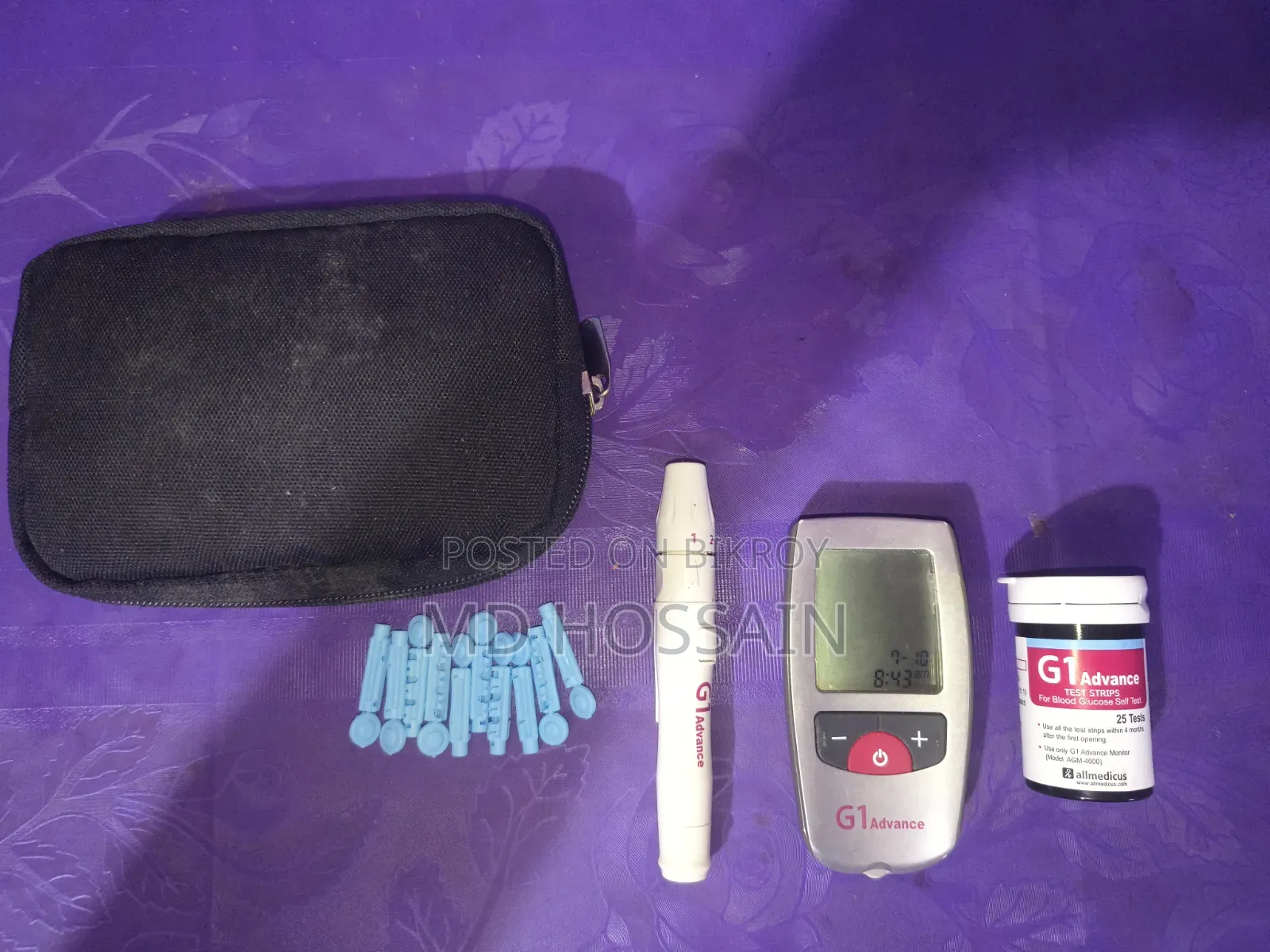 G-1 Advance Blood Glucose Monitor.