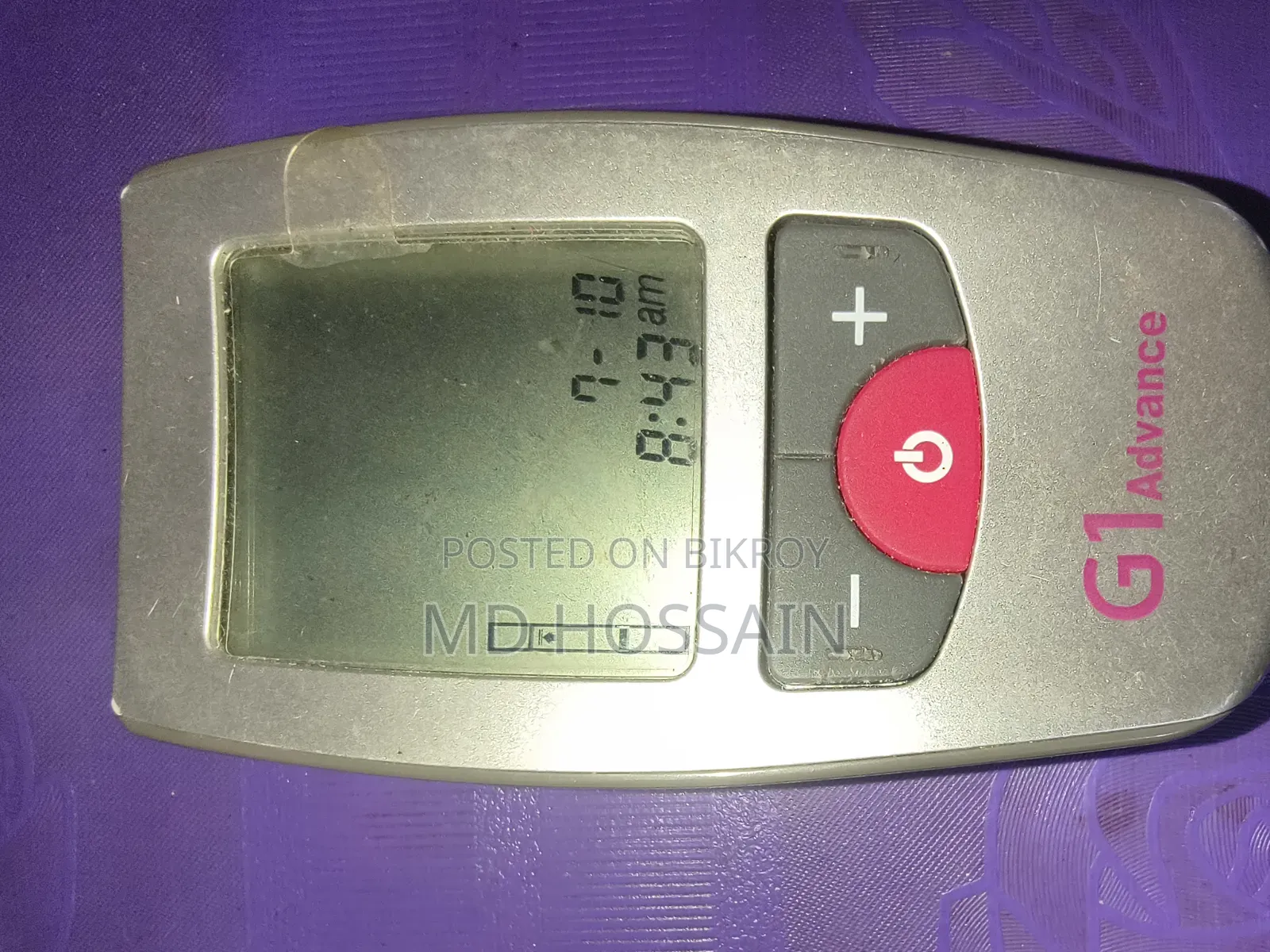 G-1 Advance Blood Glucose Monitor.