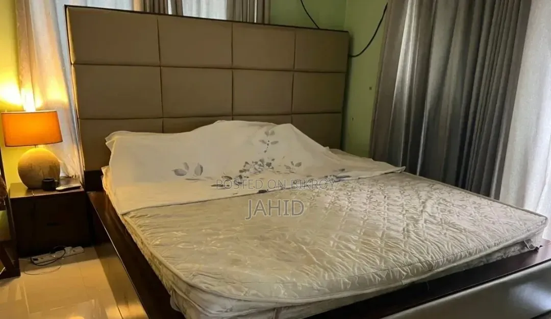 Luxurious Leather Bed