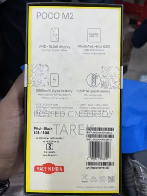 Xiaomi Poco M2 64 GB Black