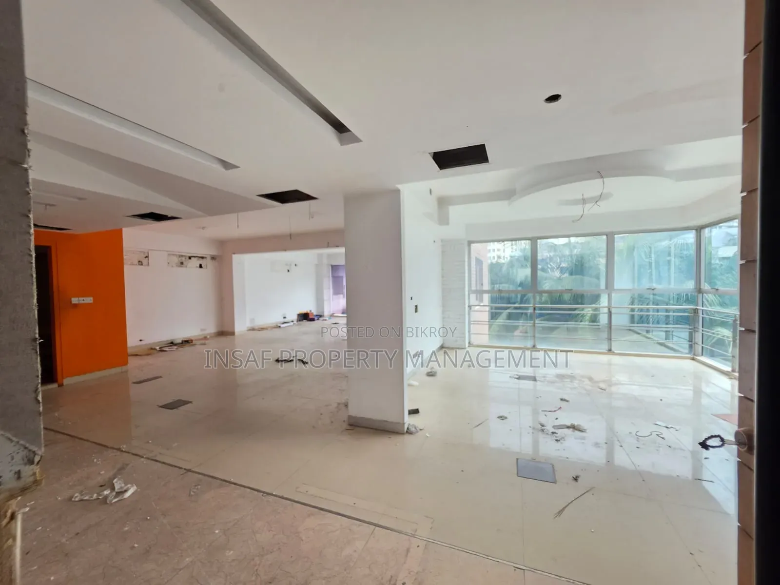 3000sqft Open Office Space Rent Gulshan 1 Nice View