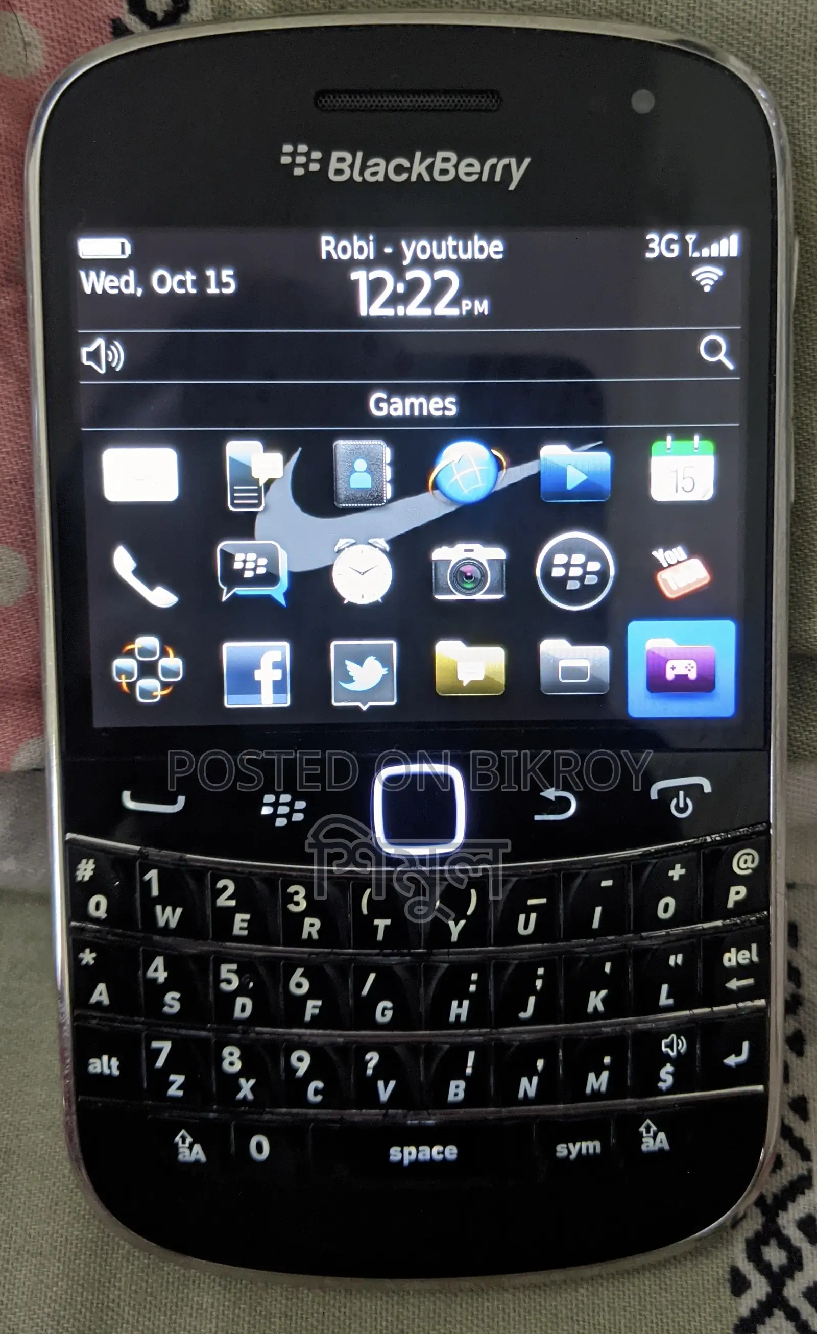 BlackBerry Bold Touch 9900 8 GB Black