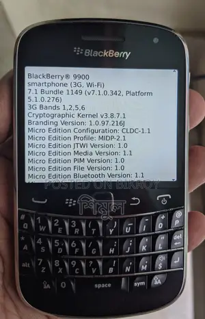 BlackBerry Bold Touch 9900 8 GB Black