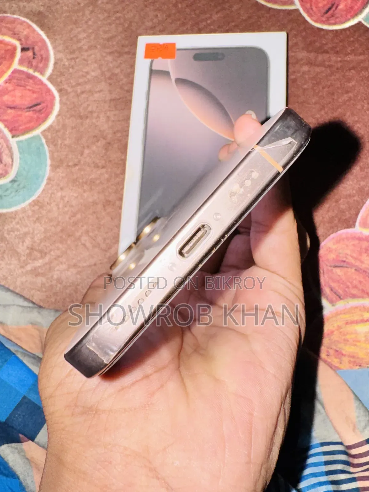 অ্যাপল আইফোন ১৬ প্রো ম্যাক্স ২৫৬ জিবি গোল্ড