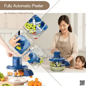 Electric Automatic Fruit Vegetable Peeler, Rechargeable