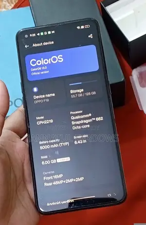 Oppo F19 Pro 128 GB Blue