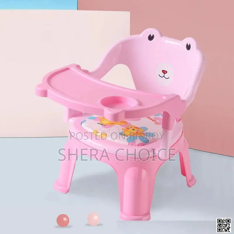 Baby Feeding Chair with Tray (Pink)