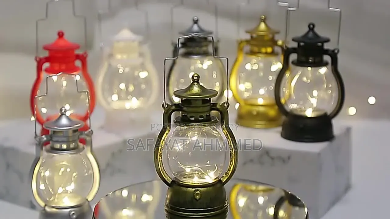 LED ভিন্টেজ হারিকেন লাইট / ডেকোরেটিভ লণ্ঠন