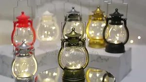 LED Vintage Hurricane Light / Decorative Lantern