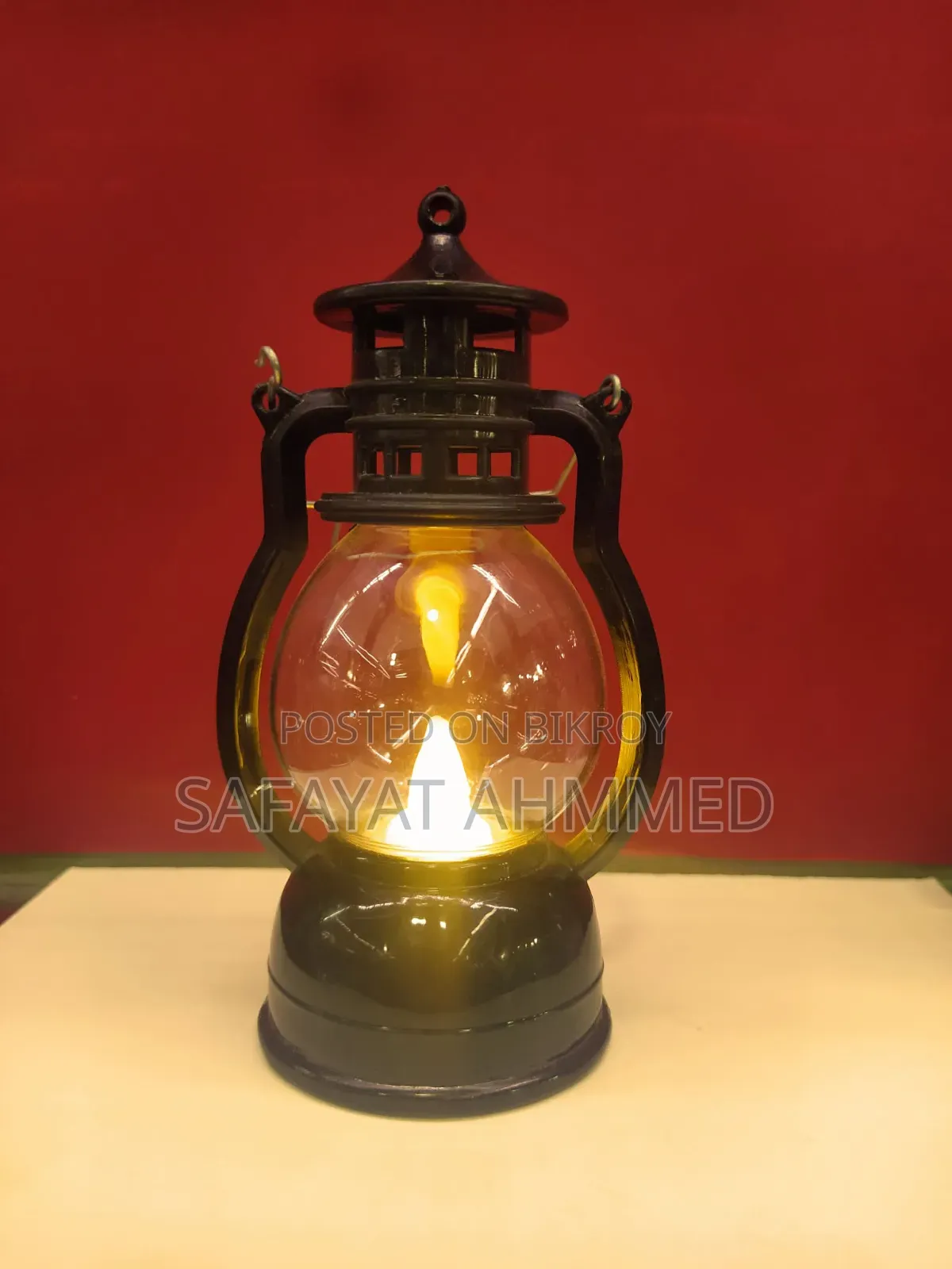 LED ভিন্টেজ হারিকেন লাইট / ডেকোরেটিভ লণ্ঠন