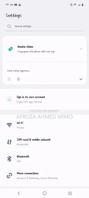 Vivo V29e 5G 256 GB Purple