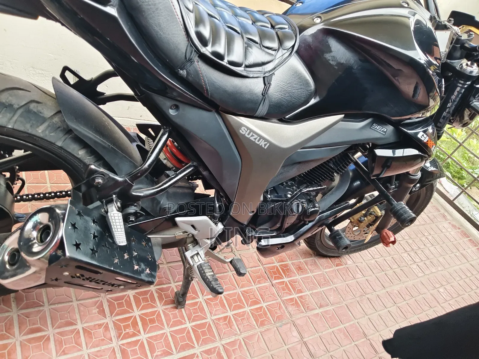 Suzuki Gixxer Monotone 2023 Black