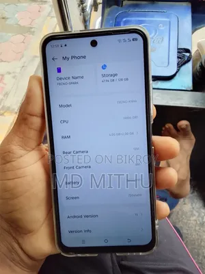 Tecno Spark 40 128 GB Black
