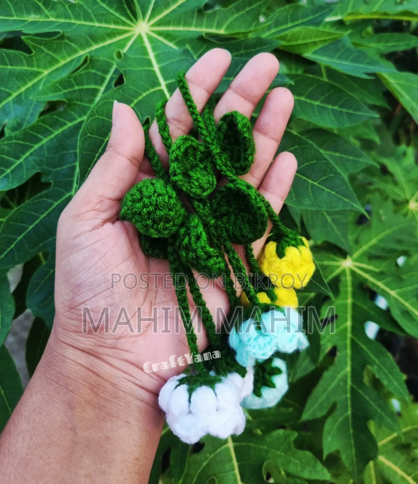 Handmade Crochet Hair Accessories