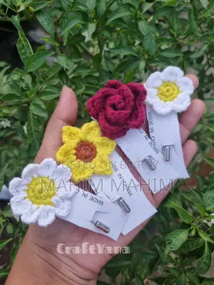 Handmade Crochet Hair Accessories