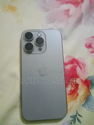অ্যাপল আইফোন ১৬ প্রো ১২৮ জিবি সিলভার