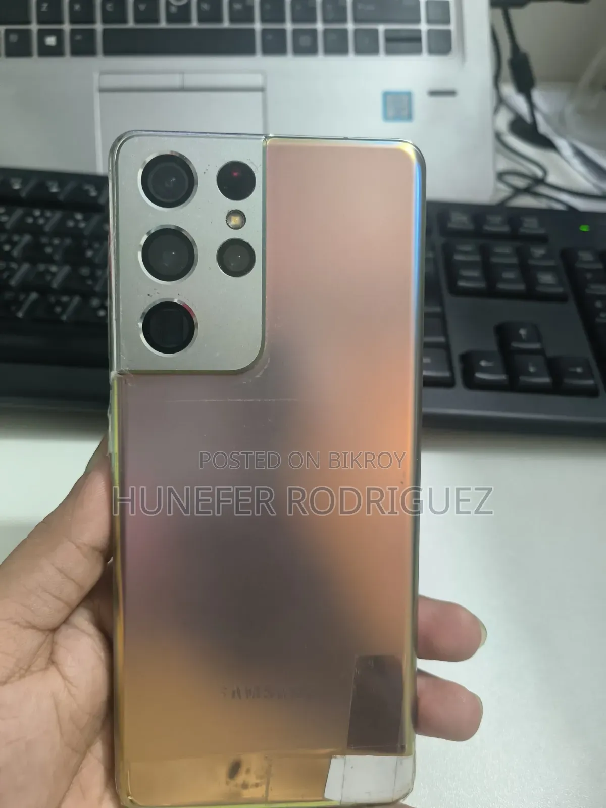 Samsung Galaxy S21 Ultra 5G 128 GB Rose Gold