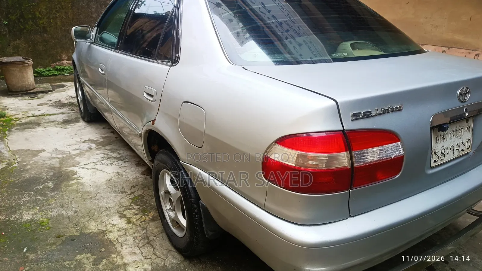 Toyota Corolla 1998 Gray