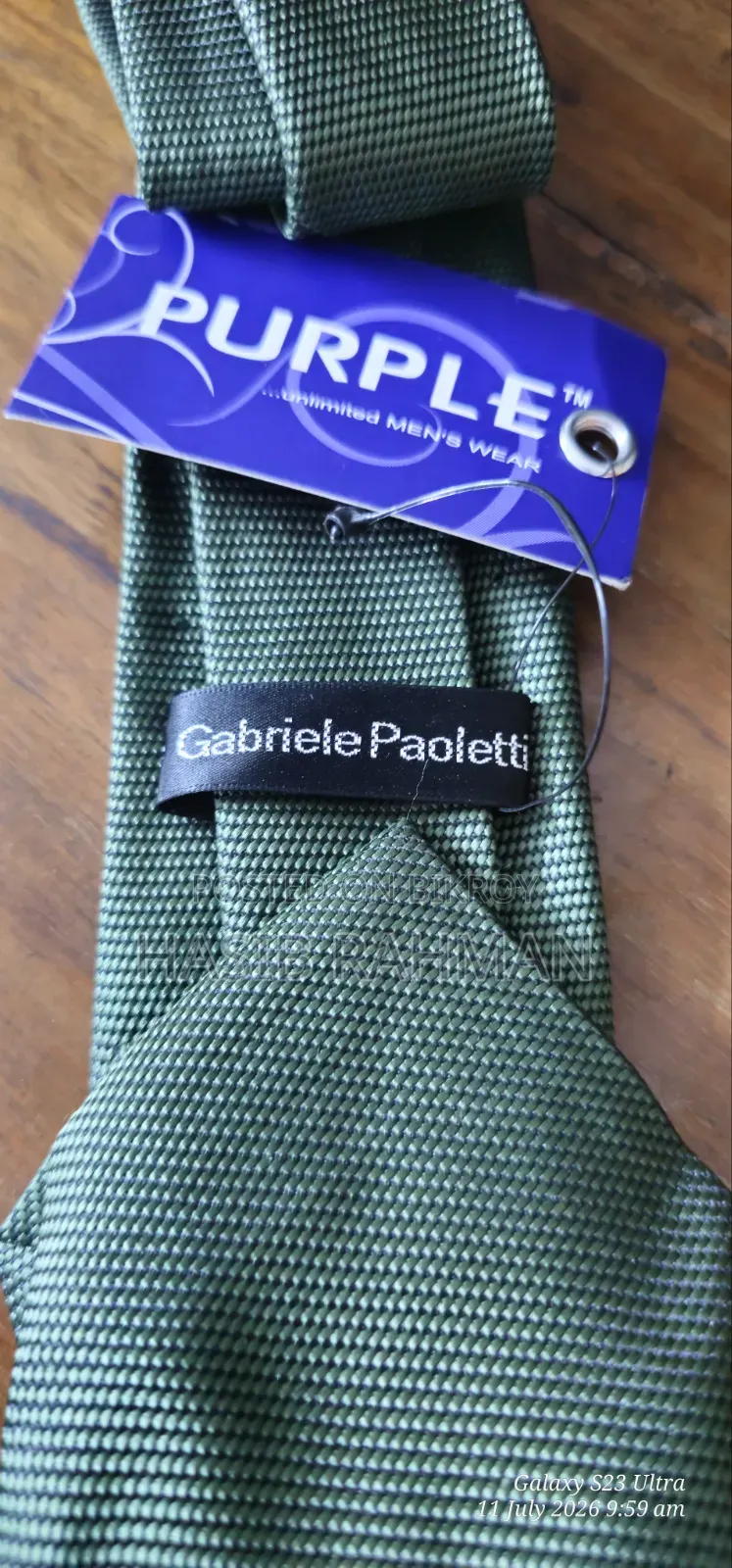 Suit Accessories (Used for 1 day)