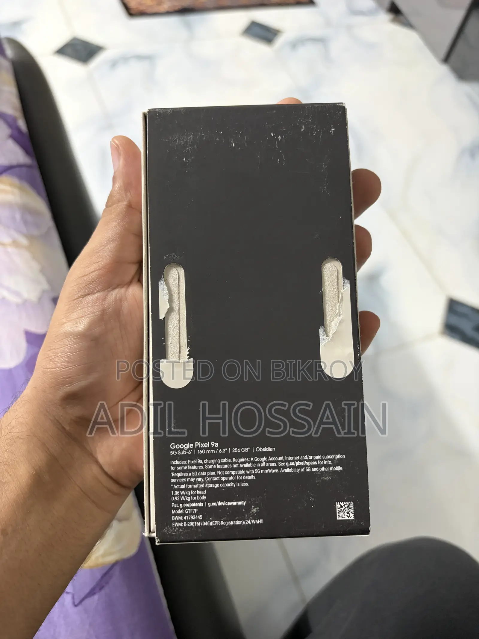 Google Pixel 9a 256 GB Black