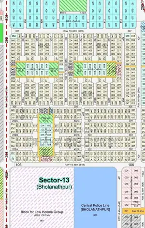 Nearby 300ft 3 Katha Park South at Sector-13