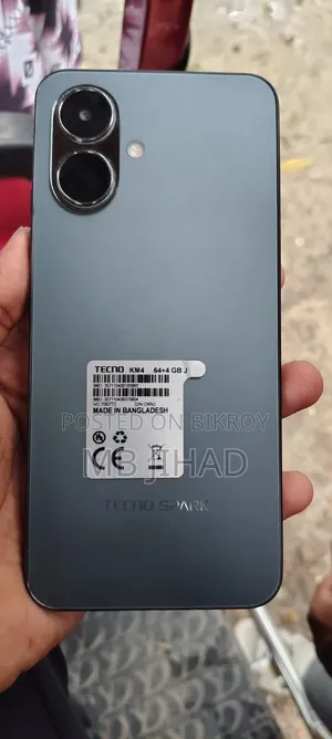 Tecno Spark Go 64 GB Black