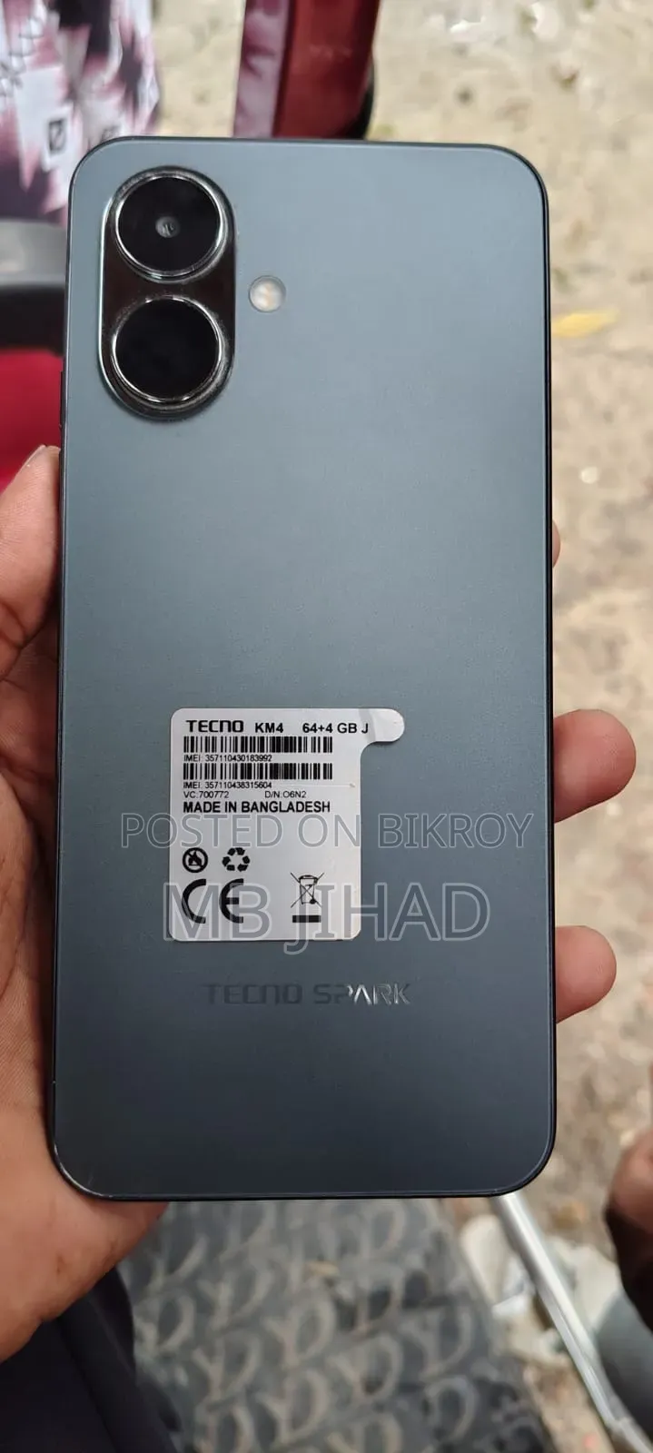Tecno Spark Go 64 GB Black