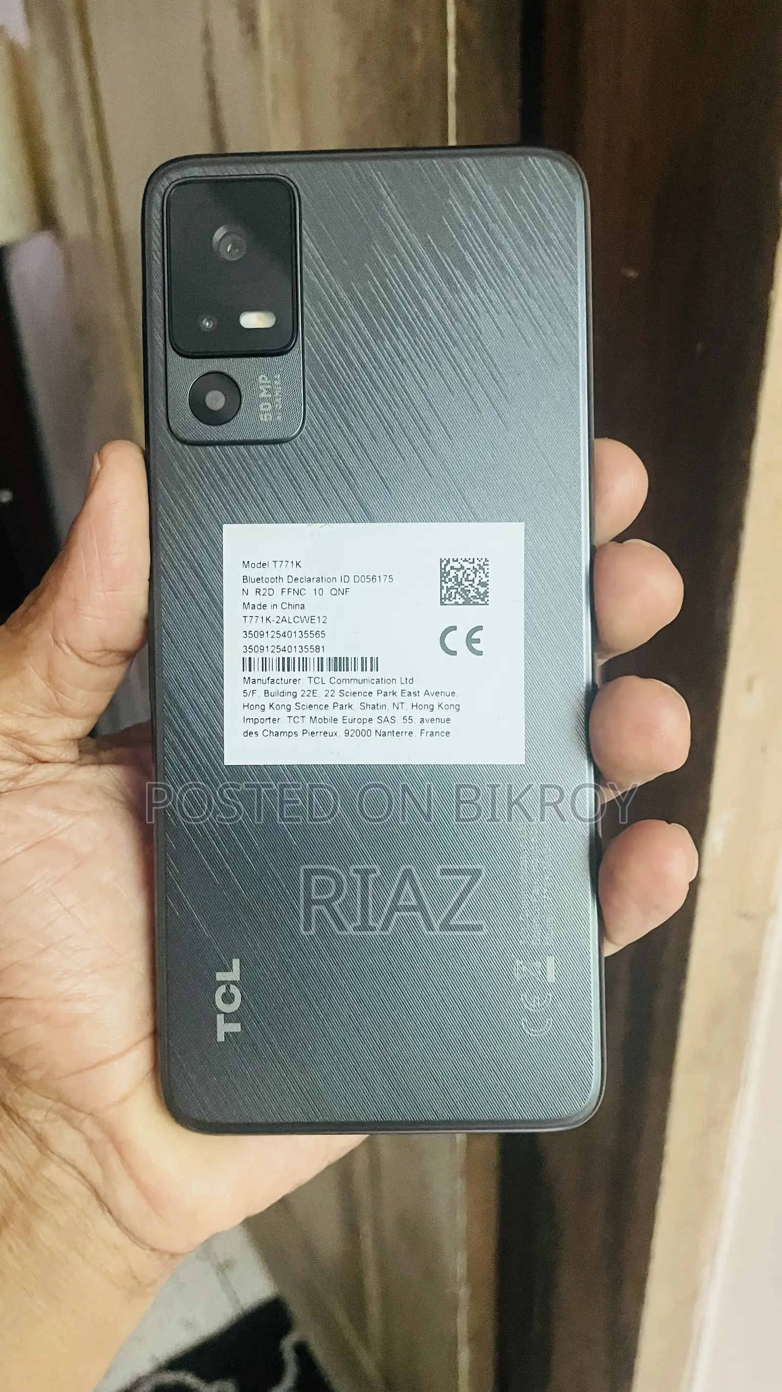 New TCL 40 NxtPaper 5G 256 GB Black