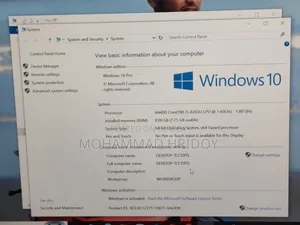 Laptop Lenovo ThinkPad T490s 8GB Intel Celeron HDD+SSD 256GB
