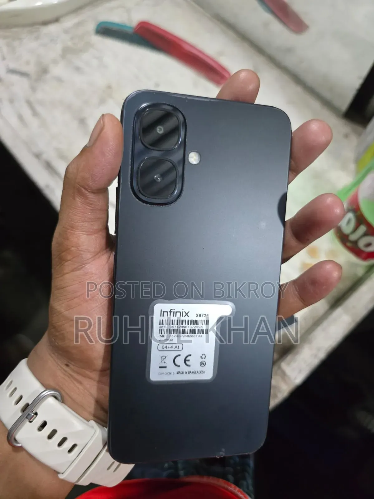 Infinix Smart 10 64 GB Black
