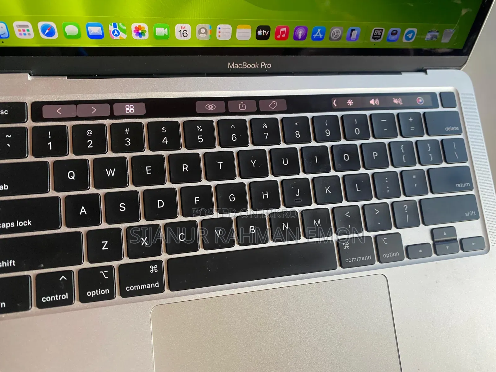 Laptop Apple MacBook Pro 2020 16GB SSD 512GB