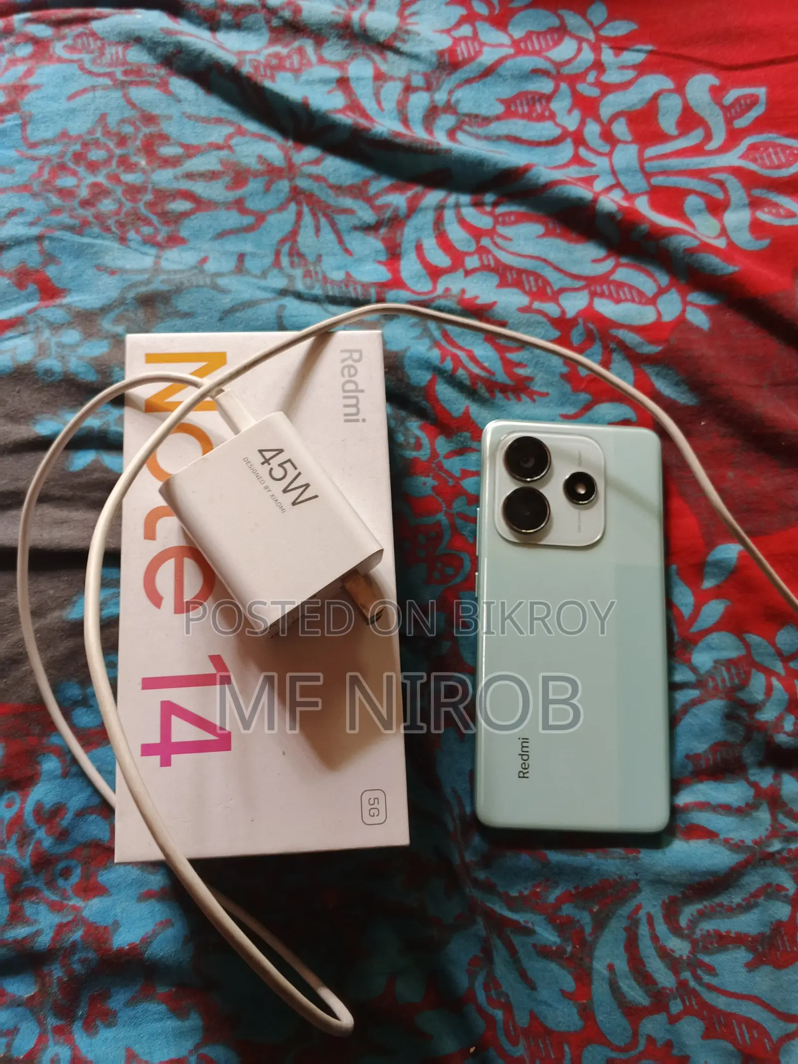 শাওমি রেডমি নোট ১৪ ৫জি ২৫৬ জিবি নীল