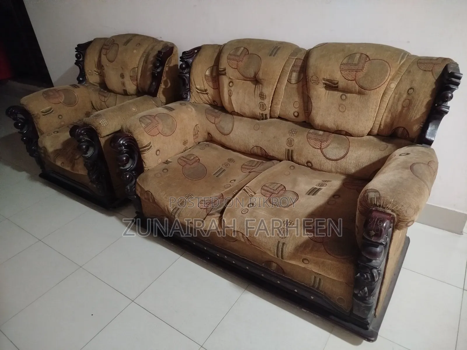 সোফা সেট হোম ফার্নিচার আইটেম