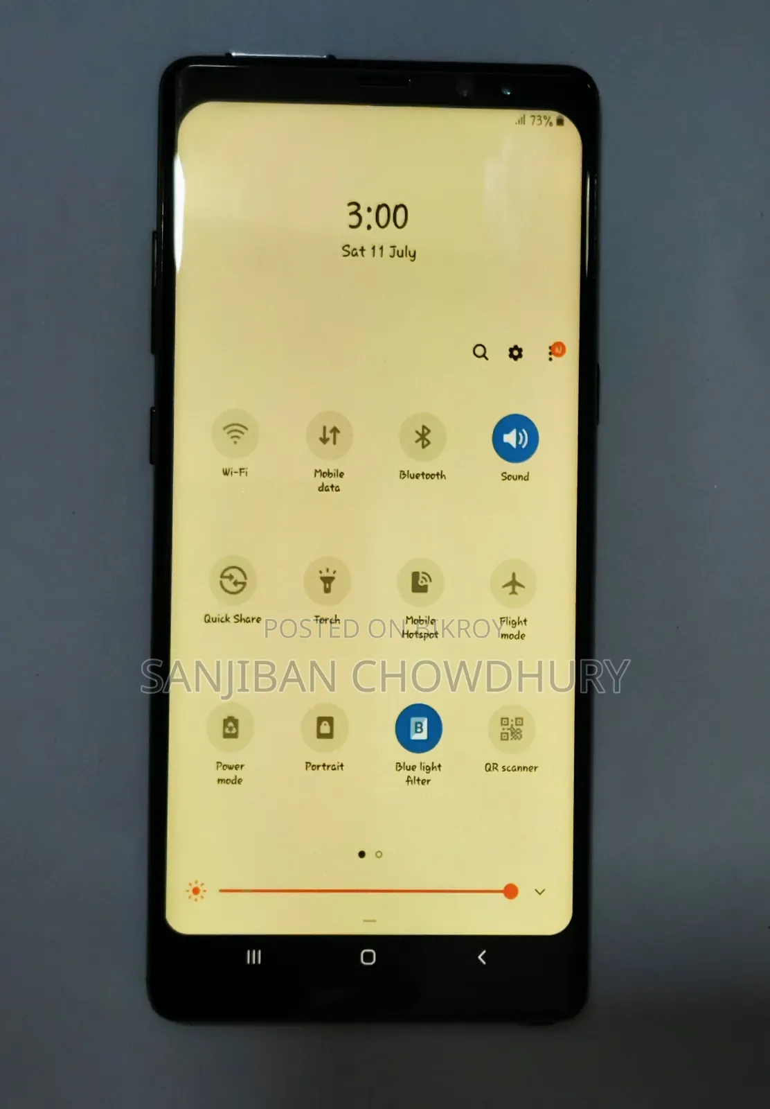 স্যামসাং গ্যালাক্সি নোট ৮ ৬৪ জিবি কালো