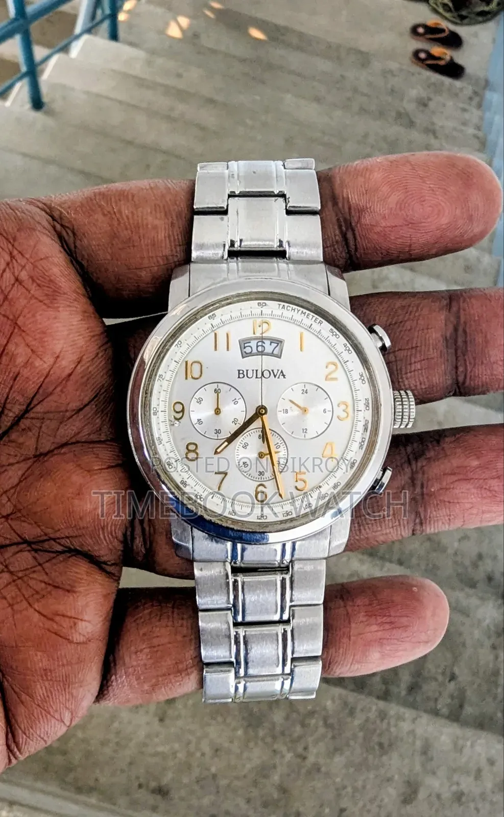 Bulova Watch 100% All Steel From Cyprus
