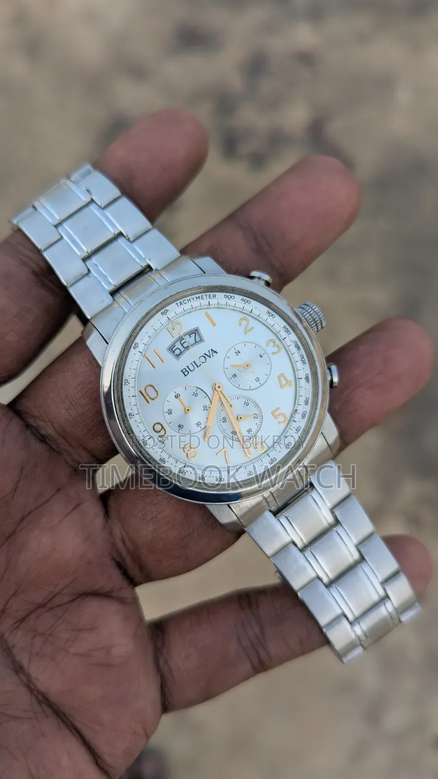 Bulova Watch 100% All Steel From Cyprus