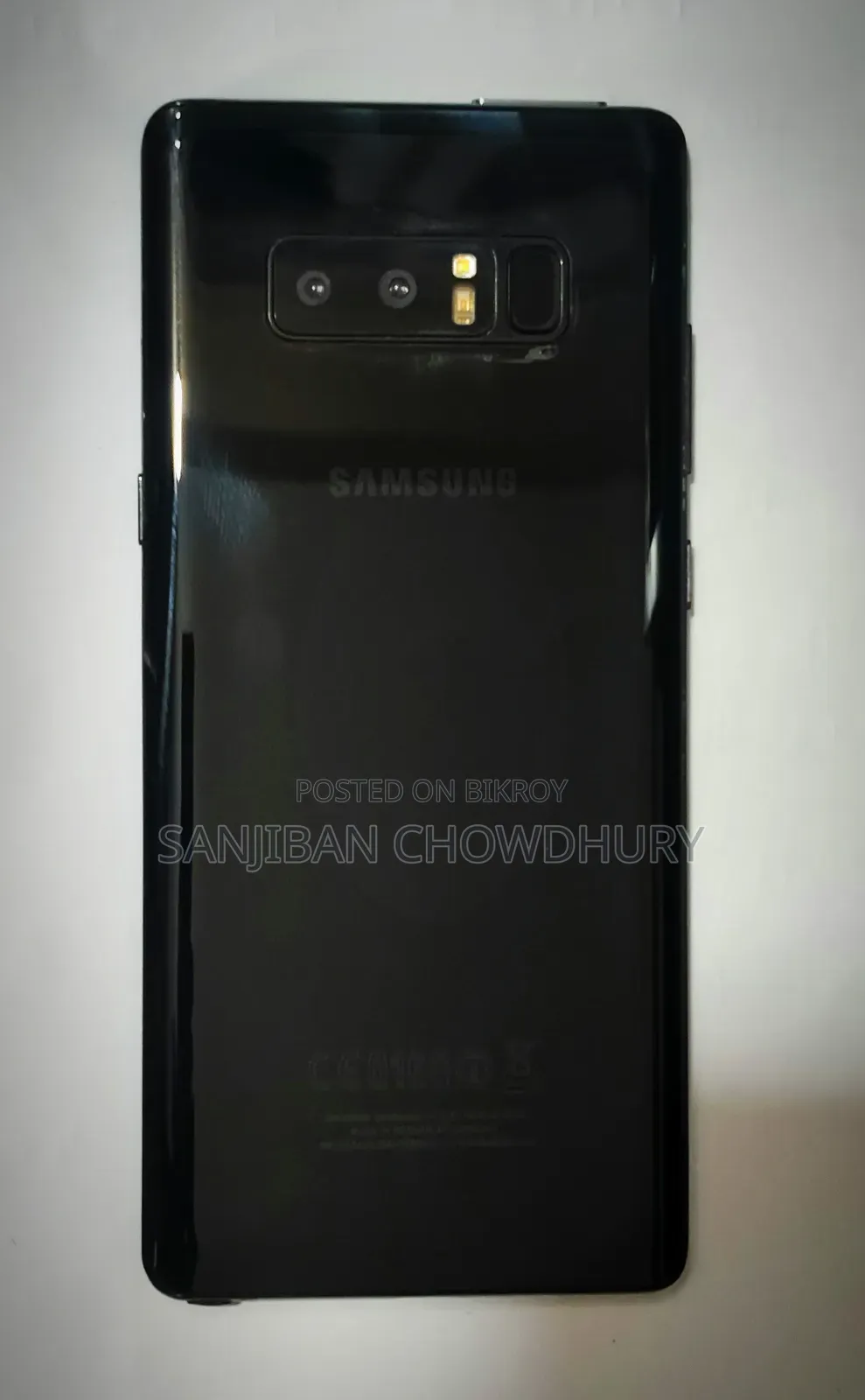 স্যামসাং গ্যালাক্সি নোট ৮ ৬৪ জিবি কালো
