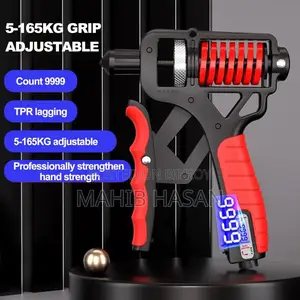 5-165kg Adjustable Heavy Hand Grip Spring Gripper With Digital Counter
