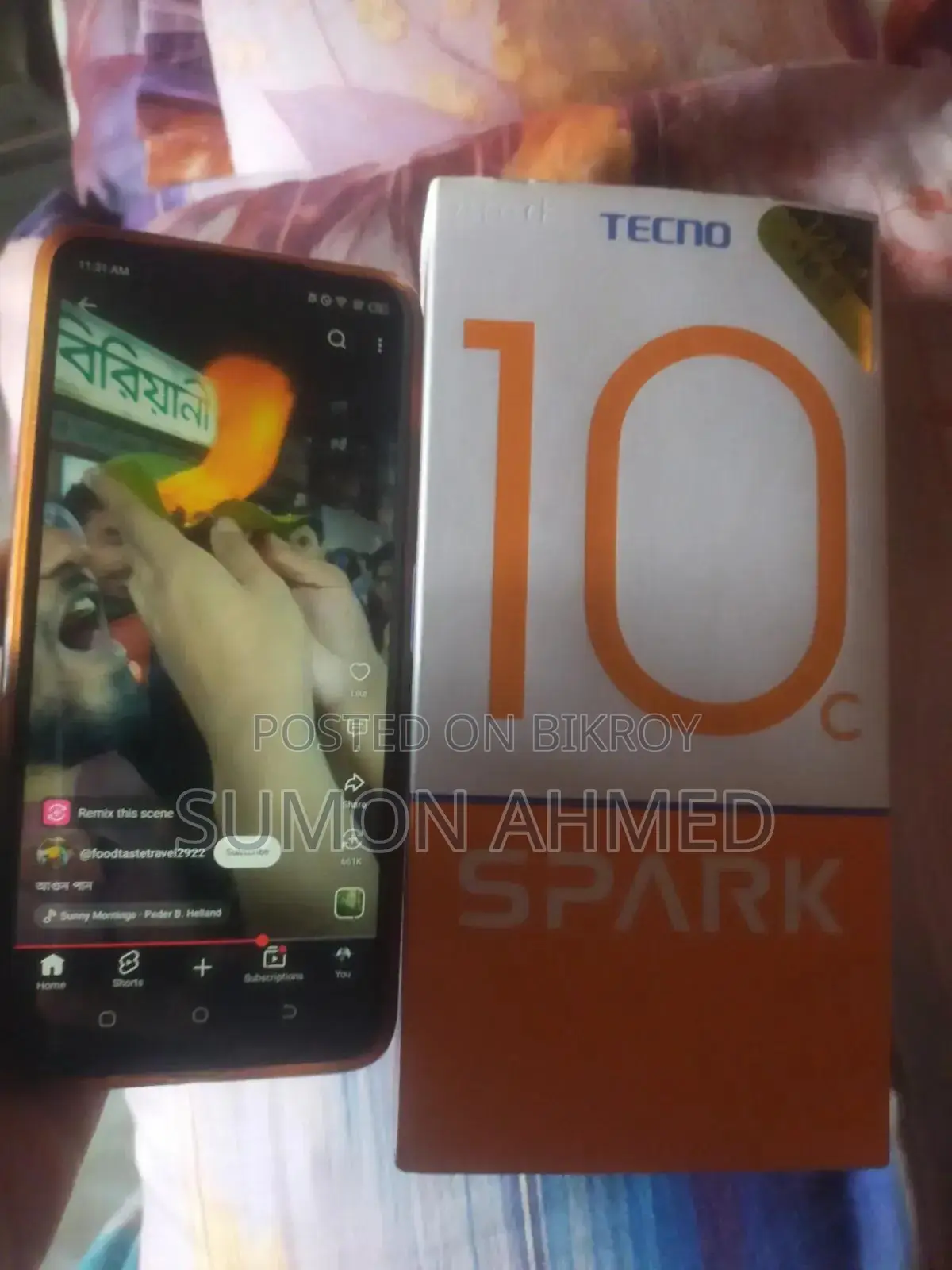 Tecno Spark 10C 128 GB Blue
