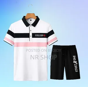 পোলো শার্ট ও হাফ প্যান্ট কম্বো