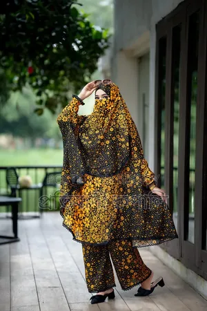 Short Khimar Set