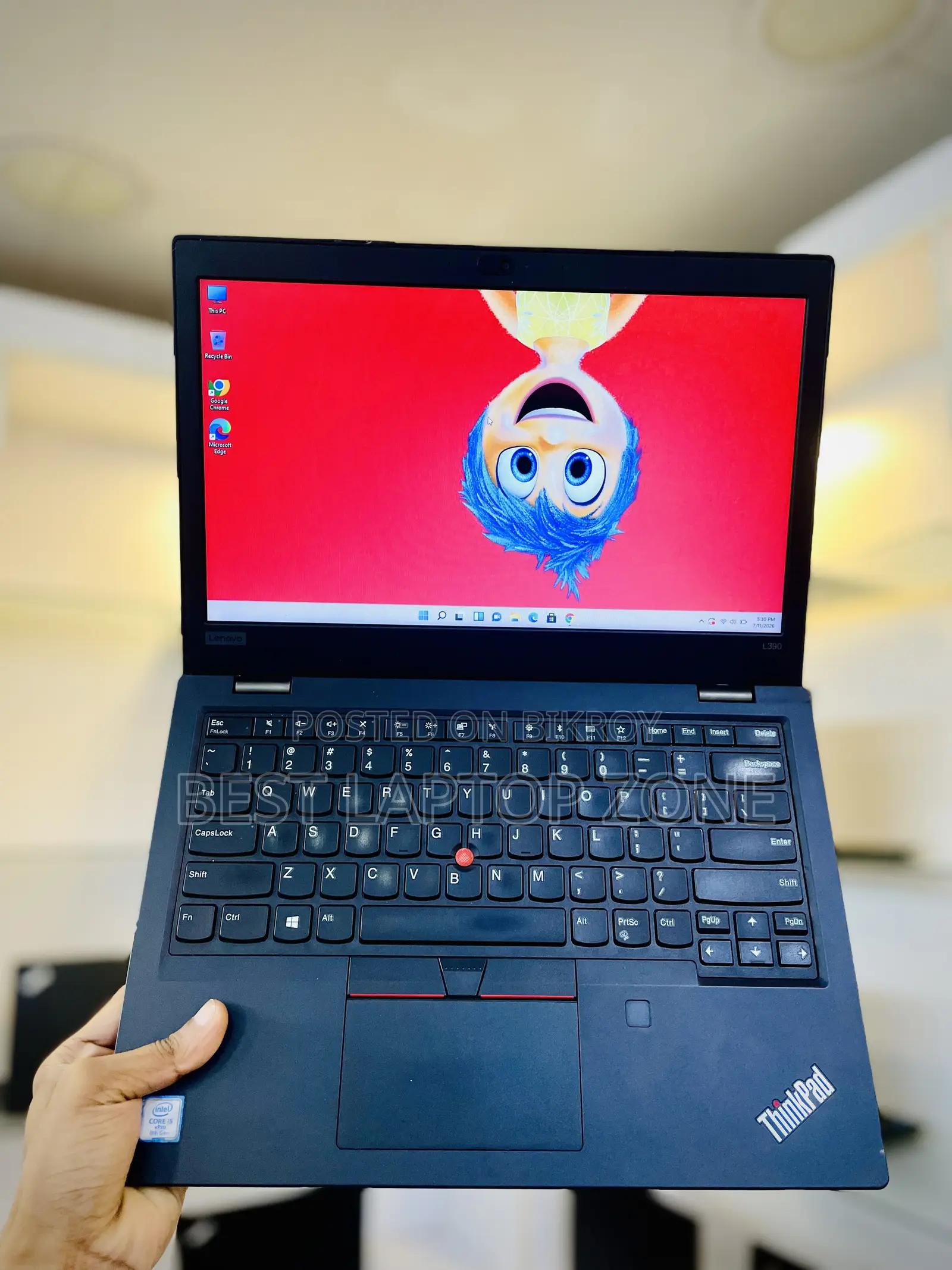 Laptop Lenovo 8GB Intel Core I5 SSD 256GB