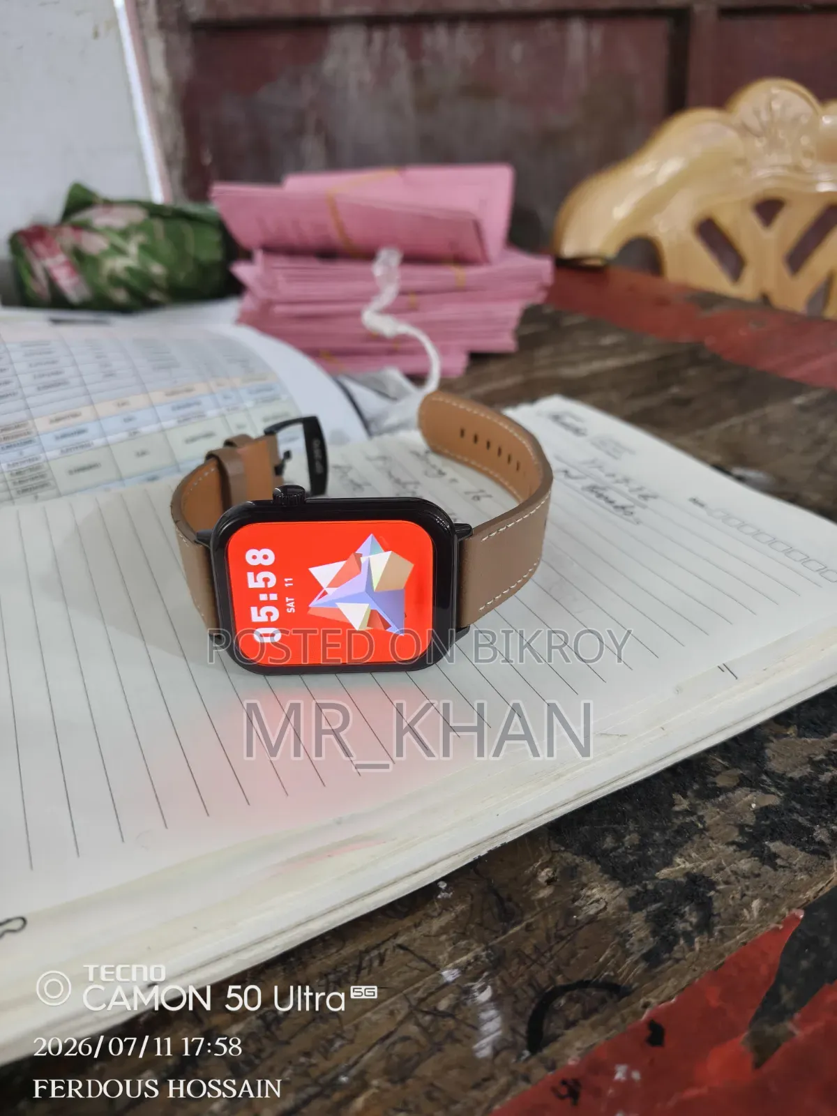 Colmi C28 আল্ট্রা স্লিম স্মার্টওয়াচ ব্র্যান্ড নিউ