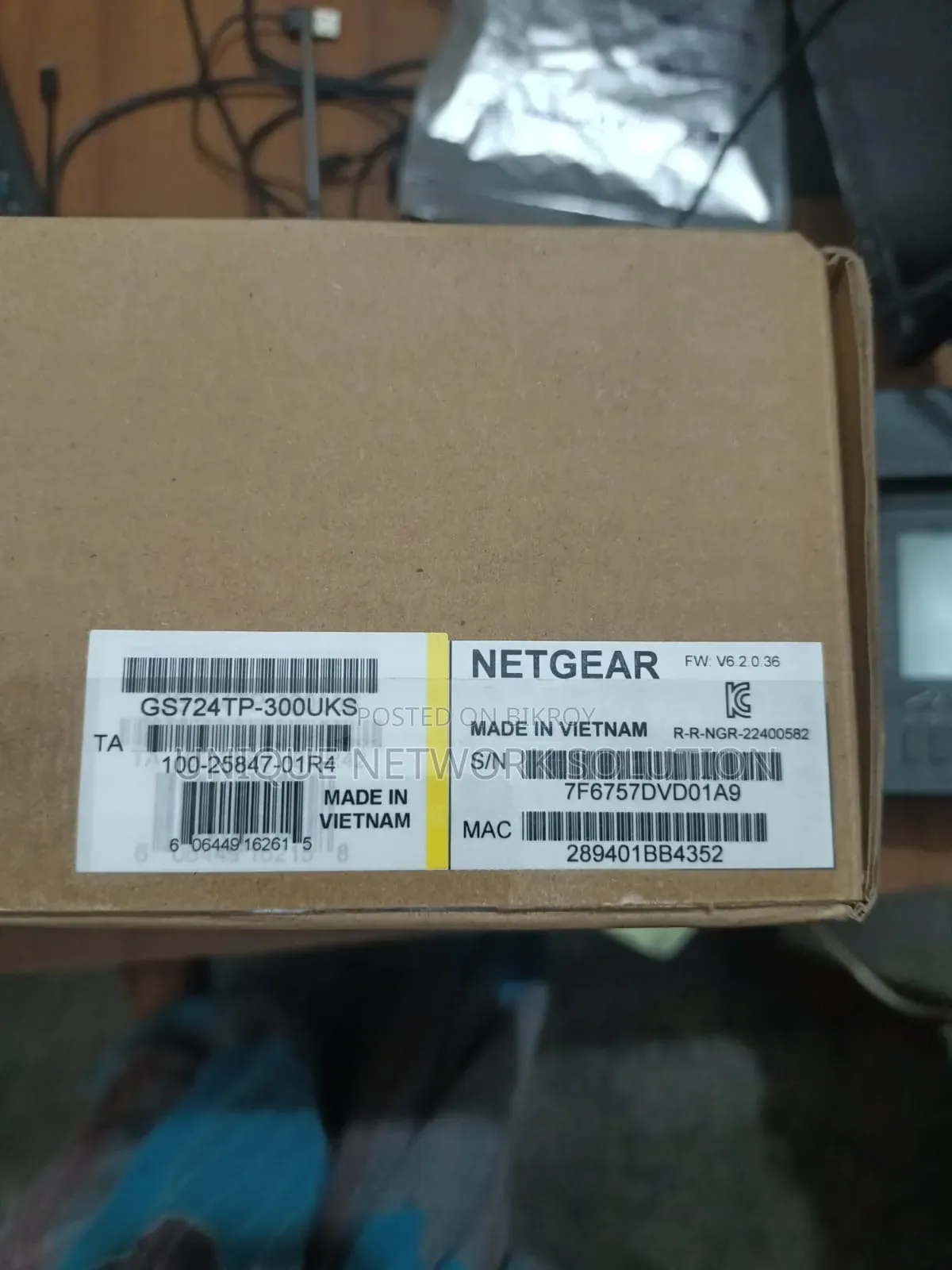 Netgear PoE Giga Managed Network Switch