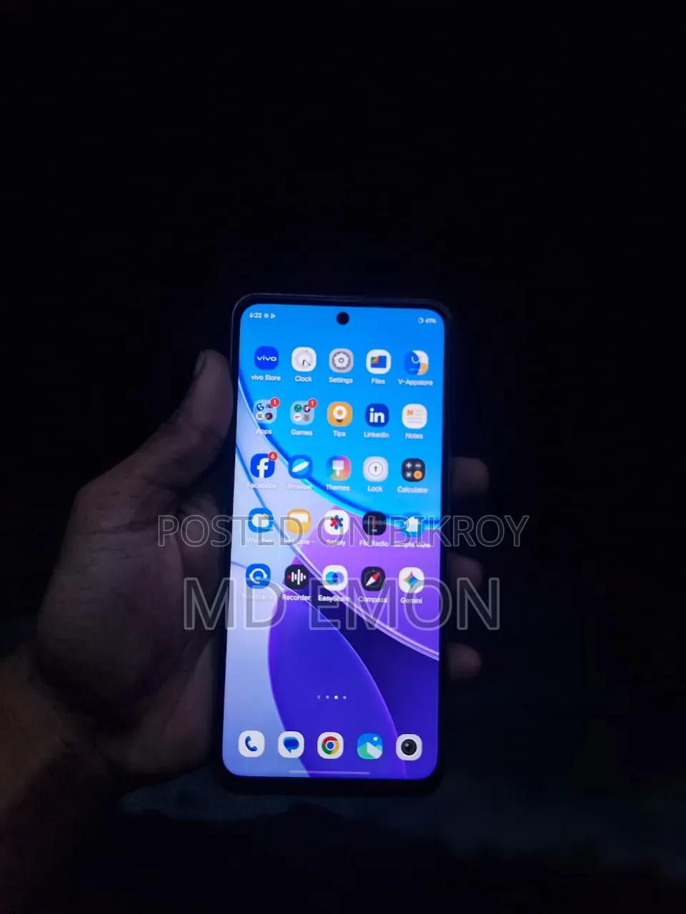 Vivo Y19s GT 128 GB Purple